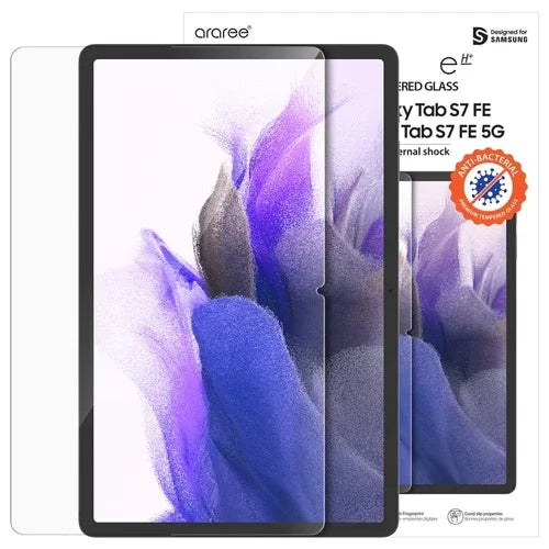 Araree Sub Core Glass For Samsung Tab S7 FE - Clear - Tashqila Araree Sub Core Glass For Samsung Tab S7 FE - Clear - Tashqila
